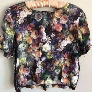 Forever 21 Short Sleeve Blouse